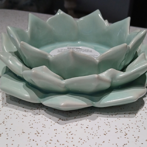 Bath & Body Works Candle Holder Lilly Pad - Picture 4 of 4